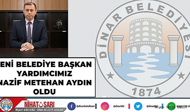 Yeni Belediye Başkan Yardımcısı Nazif Metehan Aydın oldu
