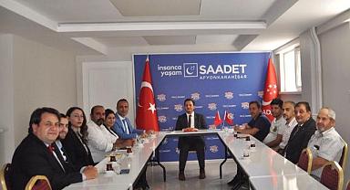 AFİHAD ve İnternet Medya Birliği Saadet Partisini ziyaret etti.