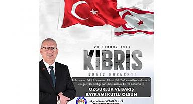  Başkan Ayhan Gönüllü'den Barış Harekatı Mesajı