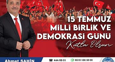 Başkan Şahin’den, 