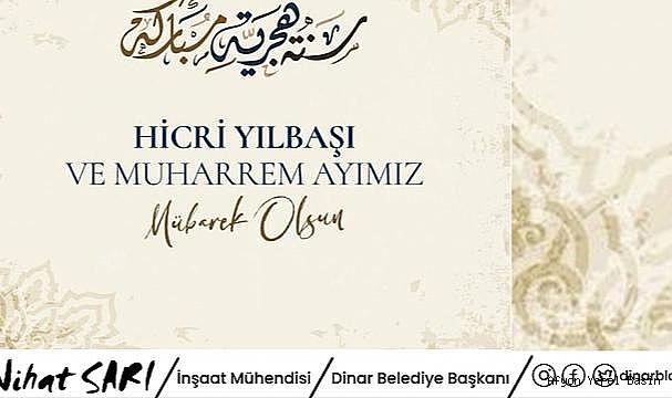 Belediye Başkanı Nihat Sarı’dan Hicri Yılbaşı Mesajı