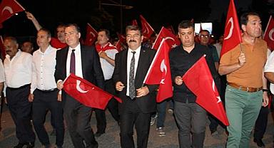  Dinar'da 15 Temmuz Programı Yapıldı