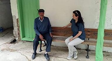  DR. SEVİLAY MARA TEK CHP ÜYESİNİN OLDUĞU KÖYLERE KADAR GİDİYOR