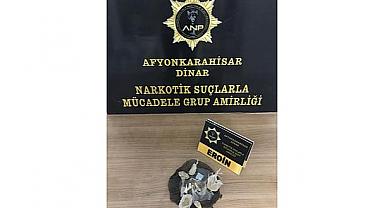  Durdurulan Araçta Eroin Çıktı