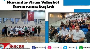  Kurumlar Arası Voleybol Turnuvamız bugün oynanan maçlar ile başladı