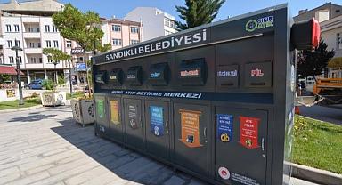SANDIKLI'DA MOBİL ATIK GETİRME MERKEZLERİ KURULDU