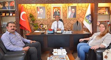 SAVCILAR'DAN BAŞKAN DR. MUSTAFA ÇÖL’E ZİYARET