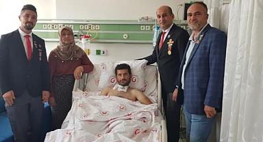 Yaralı askerimizden iyi haber var