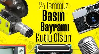 ZEYBEK'İN 24 TEMMUZ BASIN BAYRAMI KUTLAMA MESAJI
