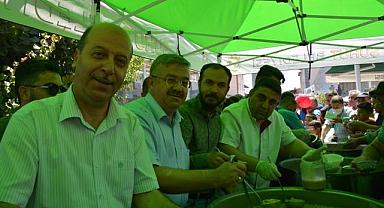 14.Düzenlenen Aşure İkramında 5 Bin Kişilik Aşure Dağıtıldı.