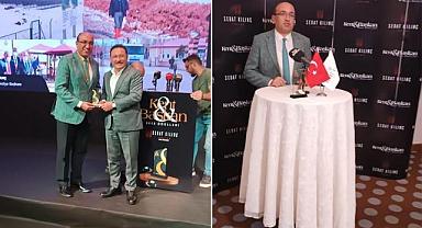 BAŞKAN DR. MUSTAFA ÇÖL’E BİR ÖDÜL DAHA