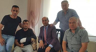  Başkan İsmail Kumartaşlı Şehit Ailelerini ve Gazilerimizin Gece Gündüz Yanlarında