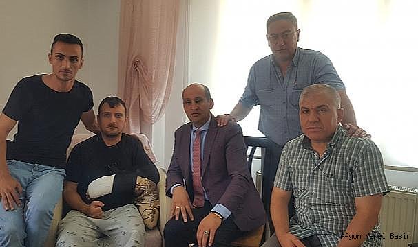 Başkan İsmail Kumartaşlı Şehit Ailelerini ve Gazilerimizin Gece Gündüz Yanlarında