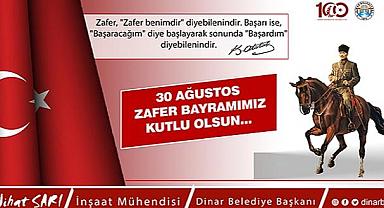  Başkan Sarı'dan 30 Ağustos Mesajı