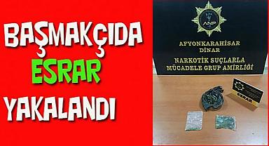  BAŞMAKÇI'DA ESRAR YAKALANDI