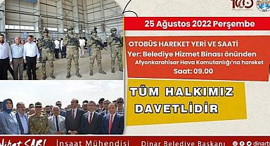  Belediye Başkanı Nihat Sarı, Büyük Taarruz Zaferimizin 100.Yılı Etkinliklerinin açılışına katıldı