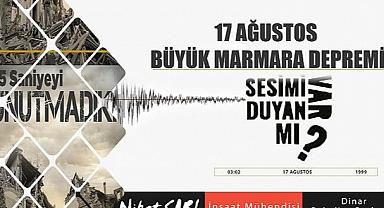  Belediye Başkanı Nihat Sarı’dan 17 Ağustos Depremi Mesajı