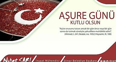  Belediye Başkanı Nihat Sarı’dan Aşure Günü Mesajı