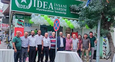İDEA ULUSLARARASI İNSANİ YARDIM DERNEĞİ AFYONKARAHİSAR TEMSİLCİĞİ AÇILDI