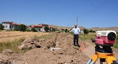 İmara Açılan Alanlarda Kanalizasyon Çalışmaları Devam Ediyor.