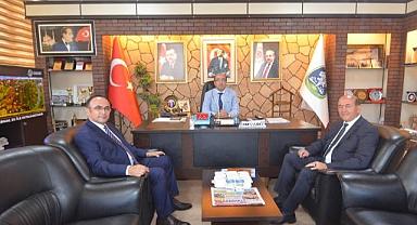 KARAYOLLARI 13. BÖLGE MÜDÜRLÜĞÜNDEN BAŞKAN DR. MUSTAFA ÇÖL’E ZİYARET