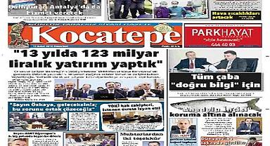 KOCATEPE GAZETESİ 58 YAŞINDA