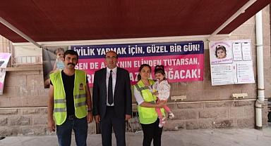 MİNİK KIZIMIZ AZRA’YA DR. MUSTAFA ÇÖL’DEN DESTEK