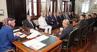 Zafer Haftasına Katılan Protokol Üyeleri Vali Yiğitbaşı’nı Ziyaret Etti