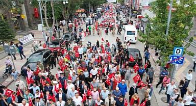 ZAFER HALK YÜRÜYÜŞÜ YAPILDI