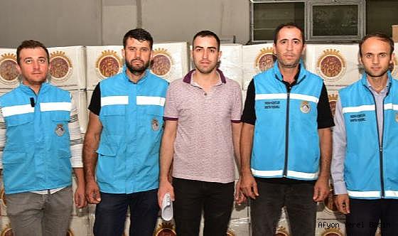 AFYONKARAHİSAR BELEDİYESİ İHTİYAÇ SAHİBİ AİLELERİN YANINDA