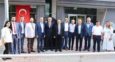 ATSO HEYETİ, SMMMO’YU ZİYARET ETTİ