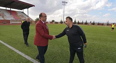 BAŞKAN DR. MUSTAFA ÇÖL’DEN SANDIKLISPOR’A ZİYARET