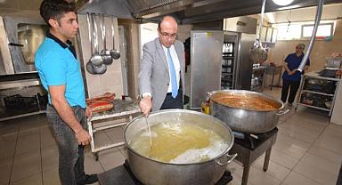 BAŞKAN DR. MUSTAFA ÇÖL HÜDAİ KAPLICALARINDA İNCELEMELERDE BULUNDU