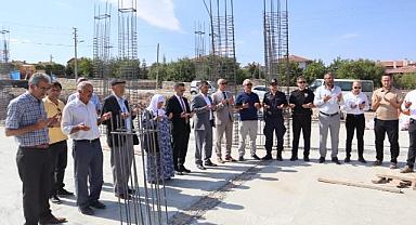 Başkan Koyuncu Anaokulu Temel Atma Törenine Katıldı
