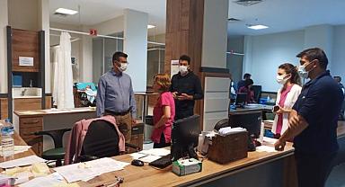 İl Sağlık Müdürü Korkmaz'ın Gece Ziyaretleri