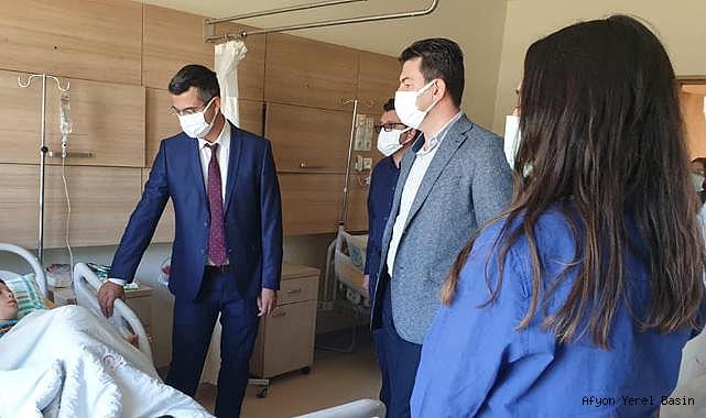 İl Sağlık Müdürü Uzm.Dr.Serhat Korkmaz İlçe Ziyaretlerine Şuhut İle Devam etti