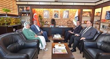 MİLLETVEKİLİ AV. İBRAHİM YURDUNUSEVEN SANDIKLI'YI ZİYARET ETTİ