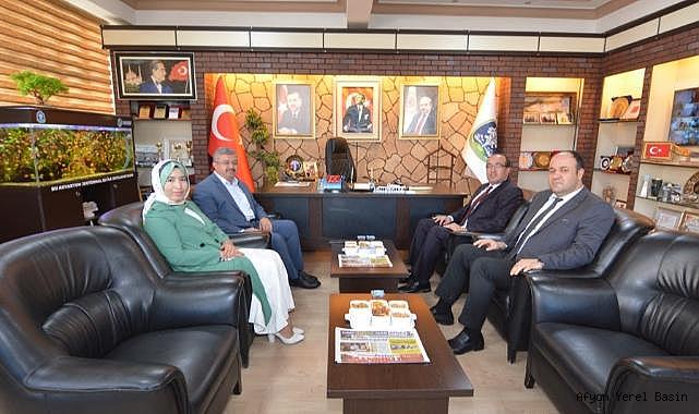 MİLLETVEKİLİ AV. İBRAHİM YURDUNUSEVEN SANDIKLI'YI ZİYARET ETTİ
