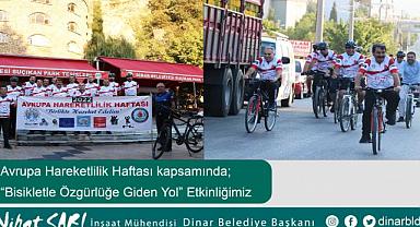 Nihat Sarı, “Avrupa Hareketlilik Haftası etkinliğimizi gerçekleştirdik”