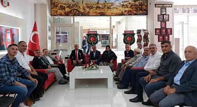 SERTESER, ŞEHİT AİLELERİ VE GAZİLERİ ZİYARET ETTİ