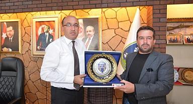 TOPLUMSAL UYUŞTURUCUYLA MÜCADELE DERNEĞİNDEN BAŞKAN DR. MUSTAFA ÇÖL'E ZİYARET