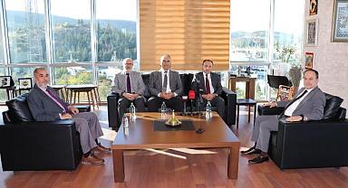 AFYON KOCATEPE ÜNİVERSİTESİ’NDEN SERTESER’E ZİYARET