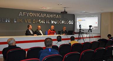 Afyonkarahisar’da Okul Sporları fikstür çekimi gerçekleşti