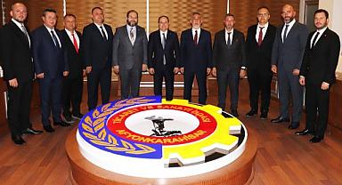 ATSO YÖNETİM KURULU’NDA GÖREV DAĞILIMI YAPILDI