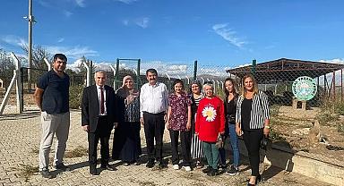 Başkan Nihat Sarı Kaymakam ve Hayvan Severleri Ağırladı