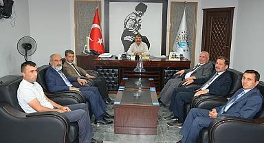 Başkan Nihat Sarı'yı Din Görevlileri Ziyaret Etti