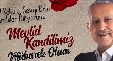 BAŞKAN ZEYBEK´TEN MEVLİD KANDİLİ MESAJI