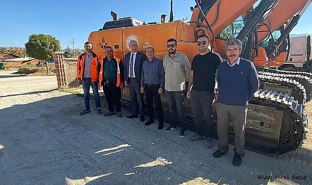 Başmakçı Dinar Yolu Yapımı Başlıyor