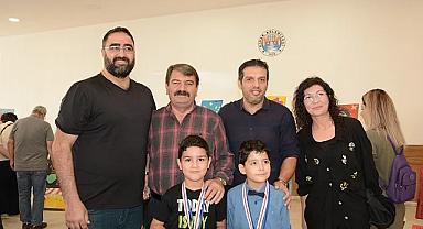 Belediye Başkanı Nihat Sarı, Benimle Resim Yap Sergisinin açılışını yaptı