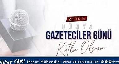 Belediye Başkanı Nihat Sarı, Dünya Gazeteciler Günü Kutlu Olsun